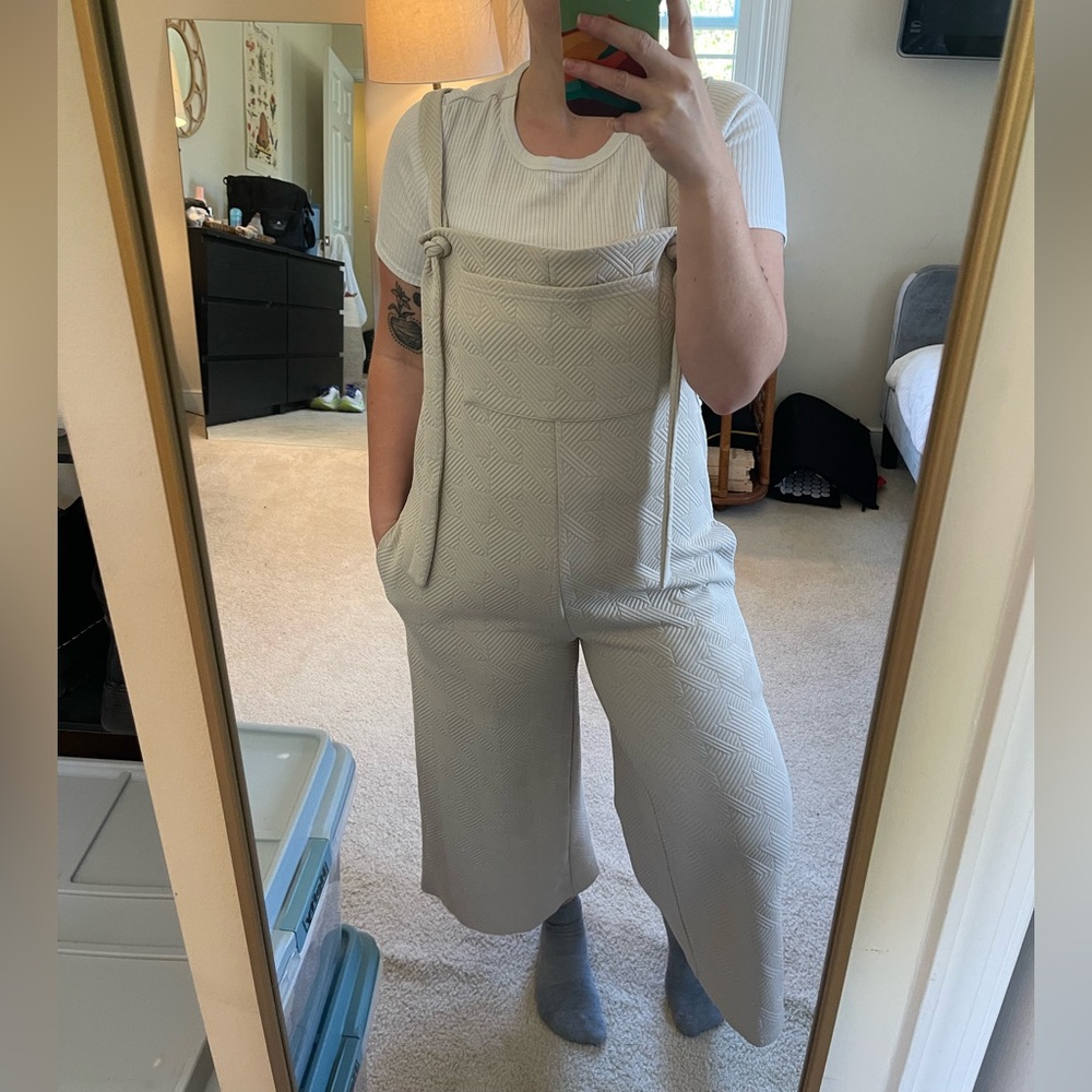 Women's Cream Jumpsuit